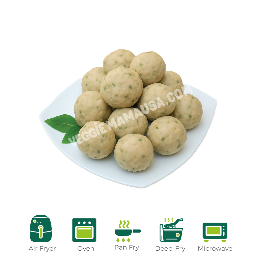 Veggie Mushroom Balls 彩花丸