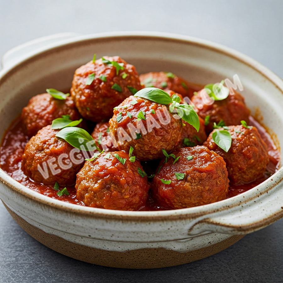 Bbraised Veggie Balls 紅燒獅子頭