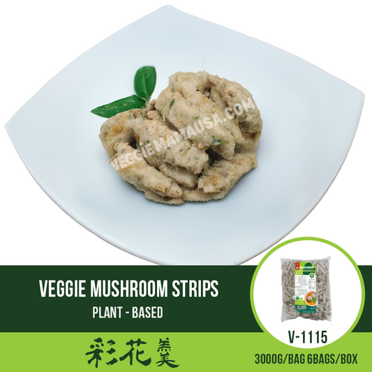 Veggie Mushroom Strips 彩花焿