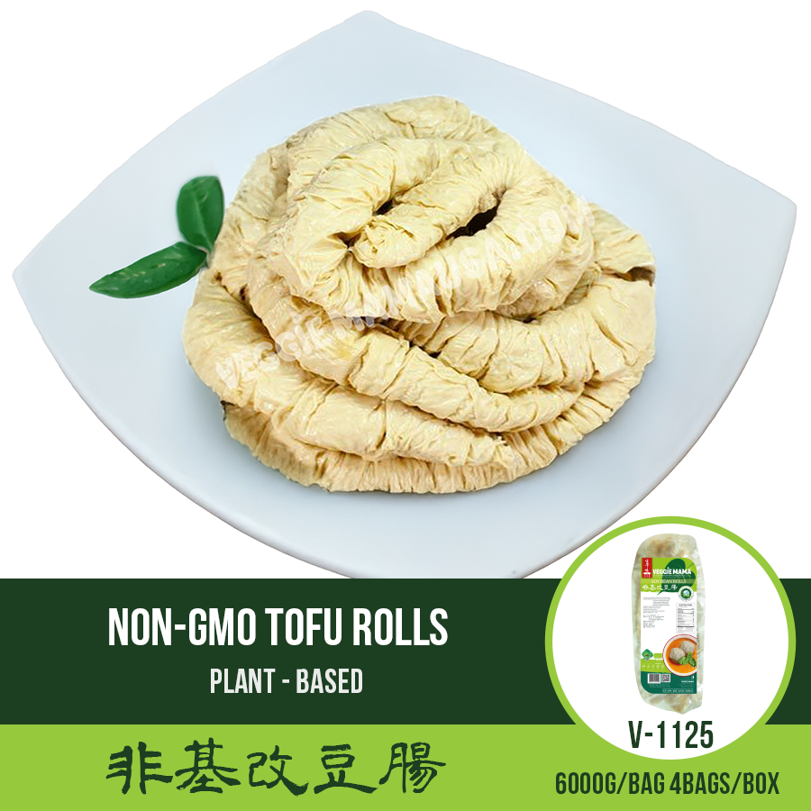 Non-GMO Tofu Rolls 非基因改造豆腸