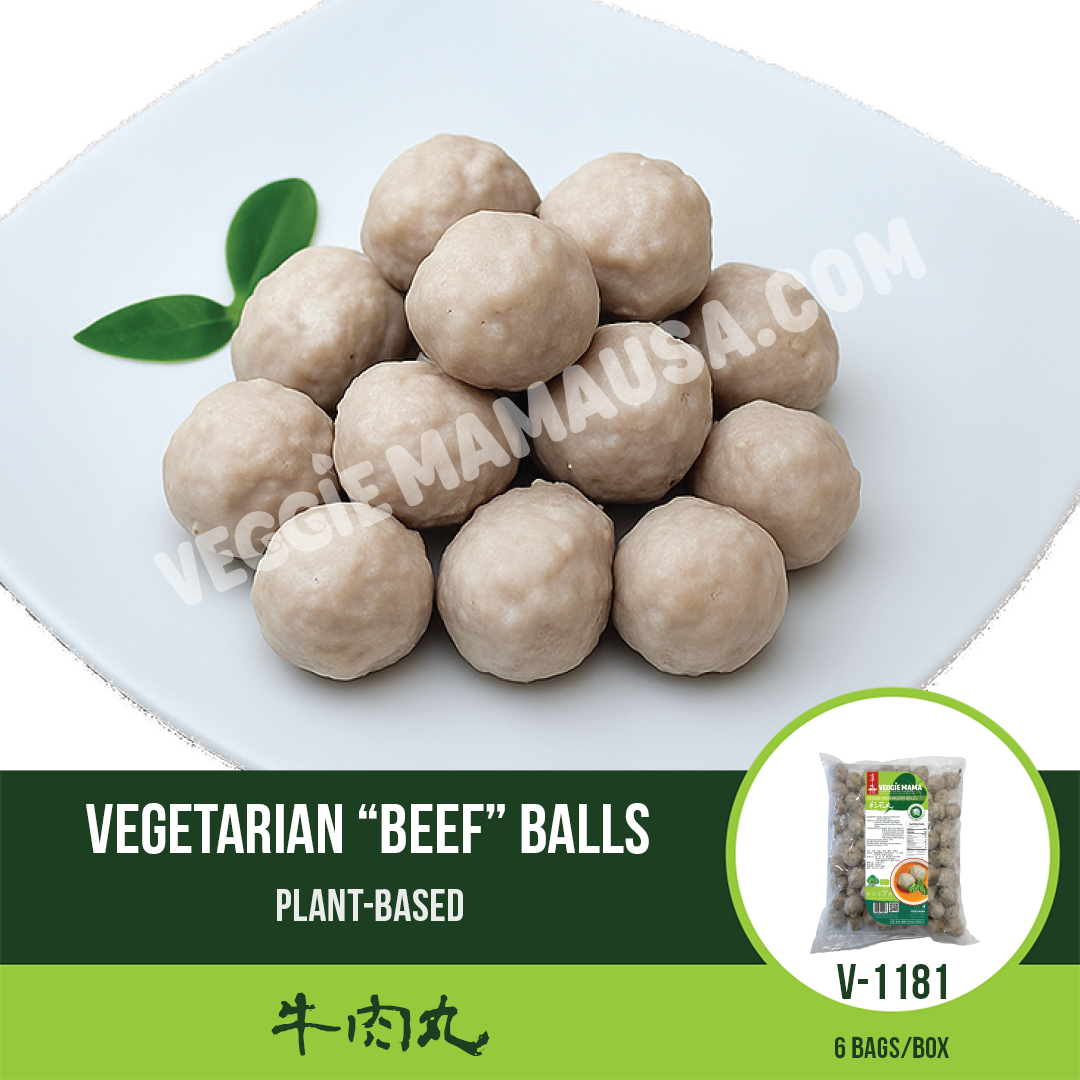 Vegetarian “Beef” Balls 牛肉丸