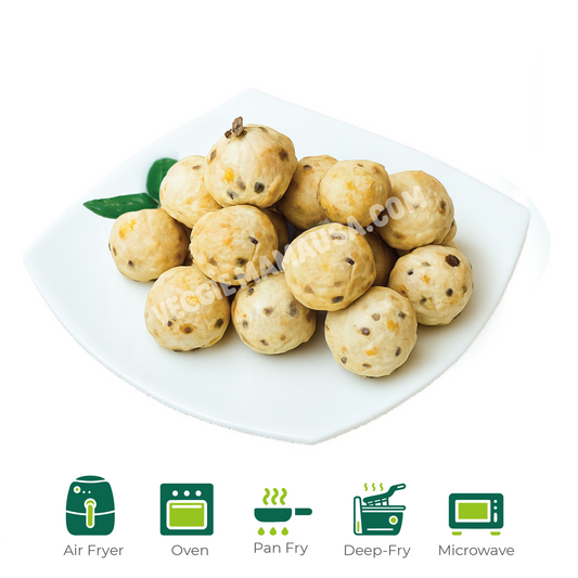 Basil Veggie Meat Balls 塔香小貢丸