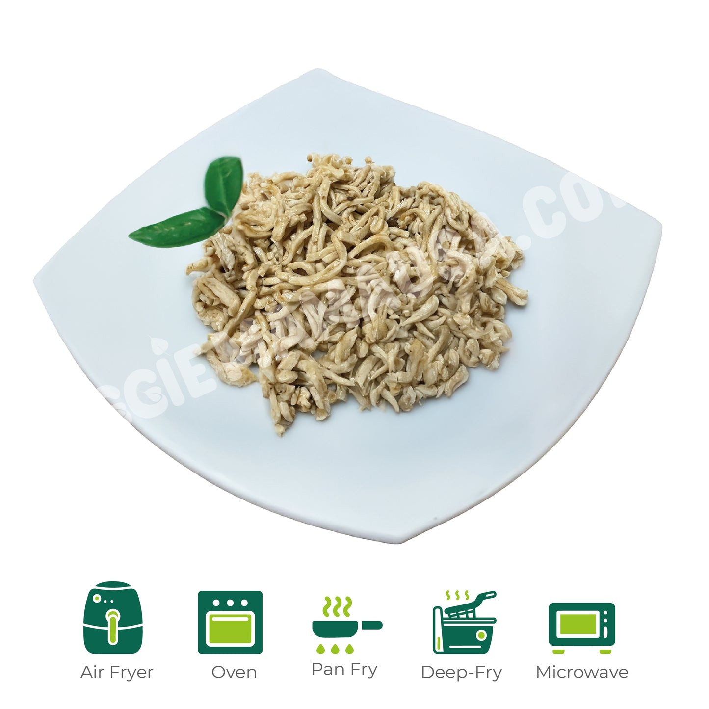 Vegan Shredded Beancurd Strips 非基改白干絲