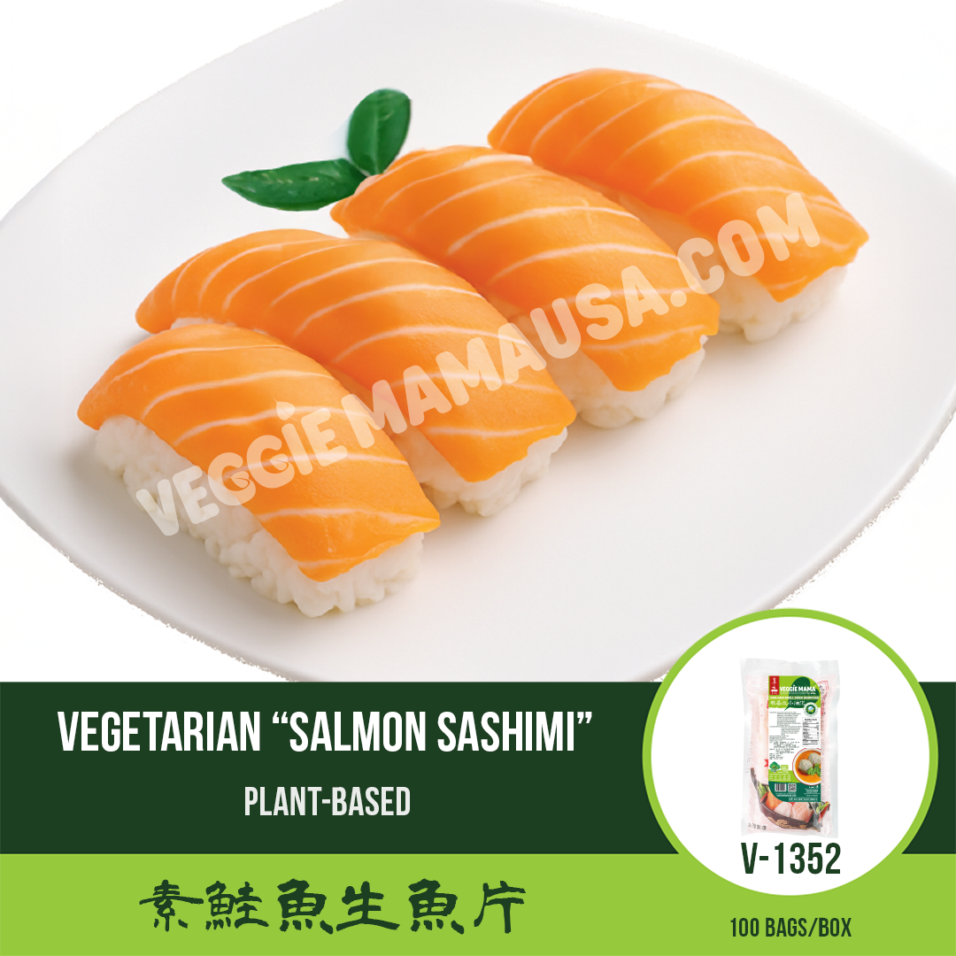 Veggie Salmon Sashimi 素鮭魚