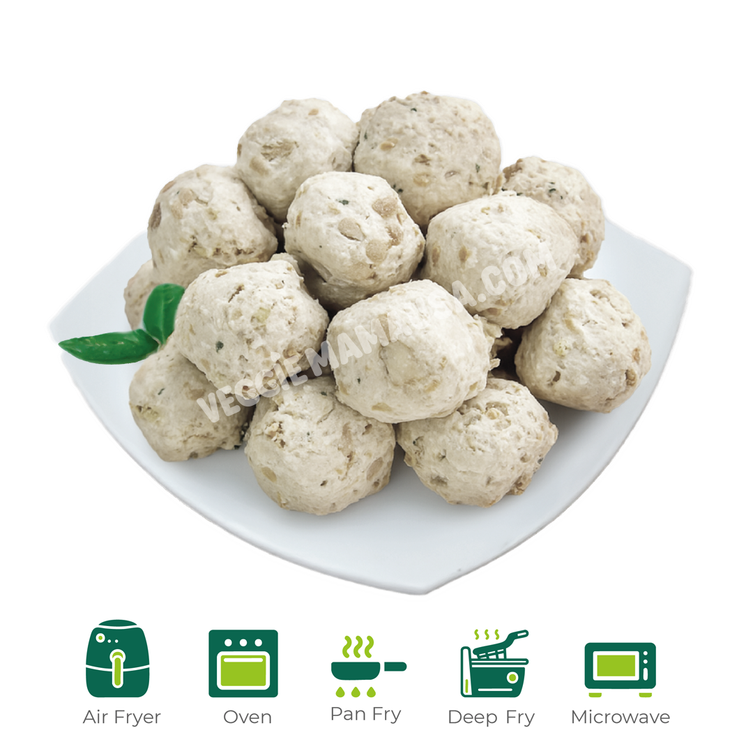 Jumbo King Oyster Mushroom Balls 大杏鮑菇丸
