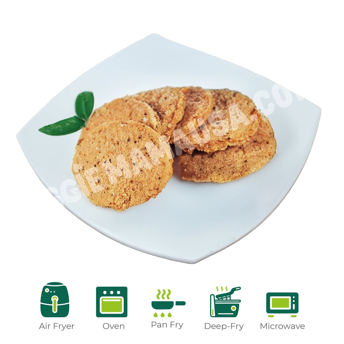 Vegan Crsipy Black Pepper Soy Patties 香饌黑胡椒香酥排