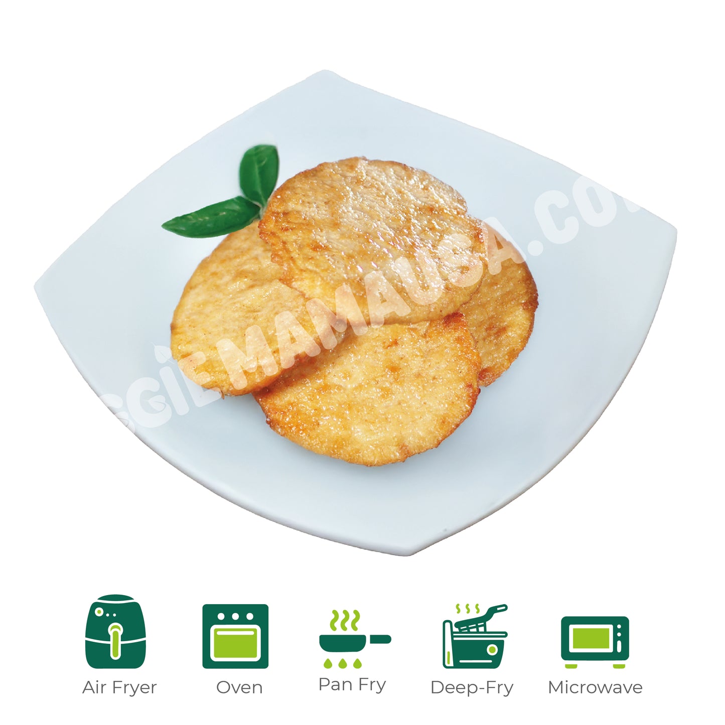 Vegan “Chicken” Patties 香饌清香香G排