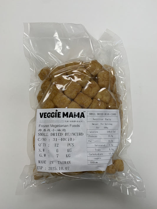 Non-GMO Small Dried Bean Curd 非基改小油泡