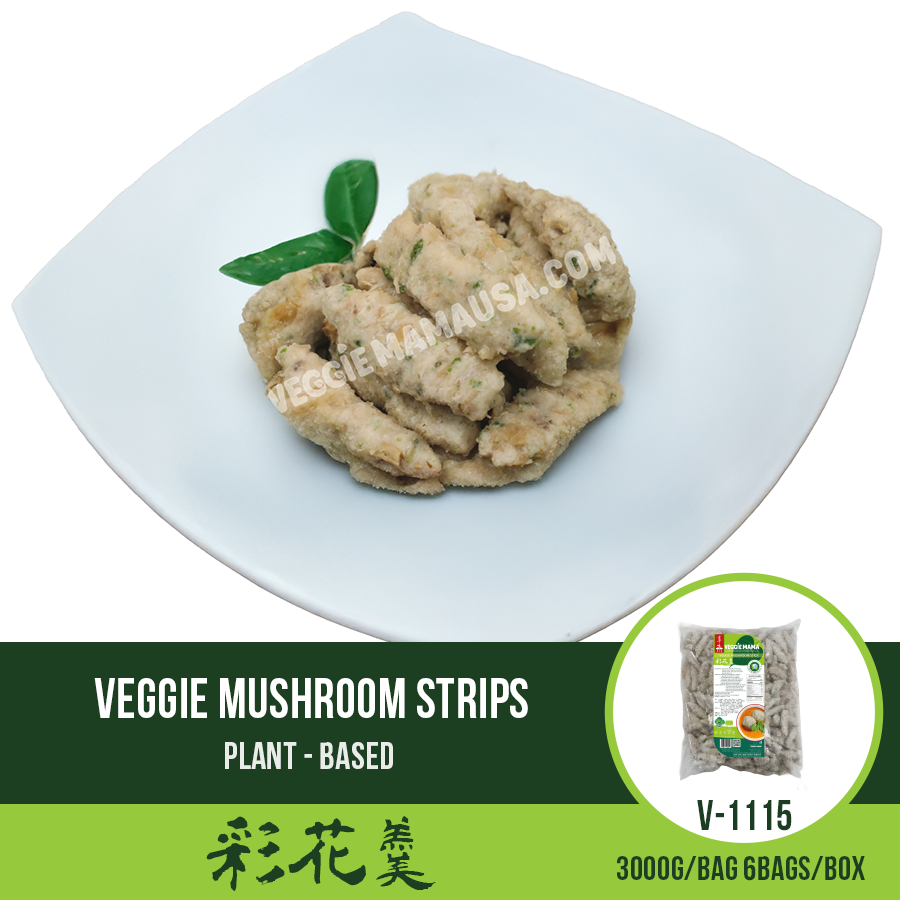 Veggie Mushroom Strips 彩花焿