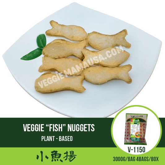 Veggie 'Fish' Shaped Pieces 小魚揚