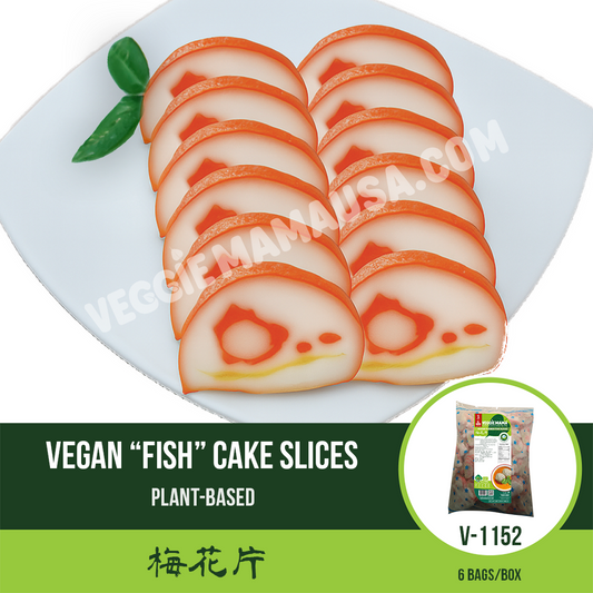 Vegan Fish Cake Slice 梅花片