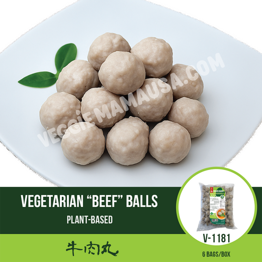 Vegetarian “Beef” Balls 牛肉丸