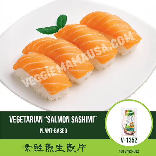 Veggie Salmon Sashimi 素鮭魚