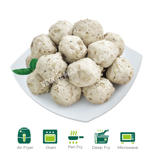 Jumbo King Oyster Mushroom Balls 大杏鮑菇丸