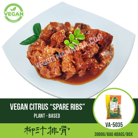 Vegan Citrus “Spare Ribs” 柳汁排骨