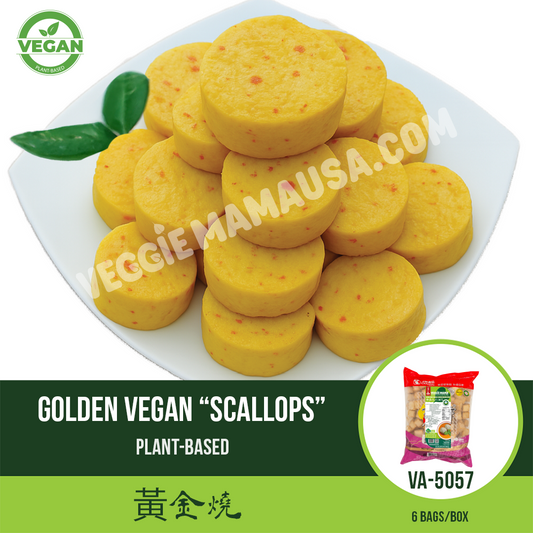 Golden Vegan "Scallops" 黃金燒