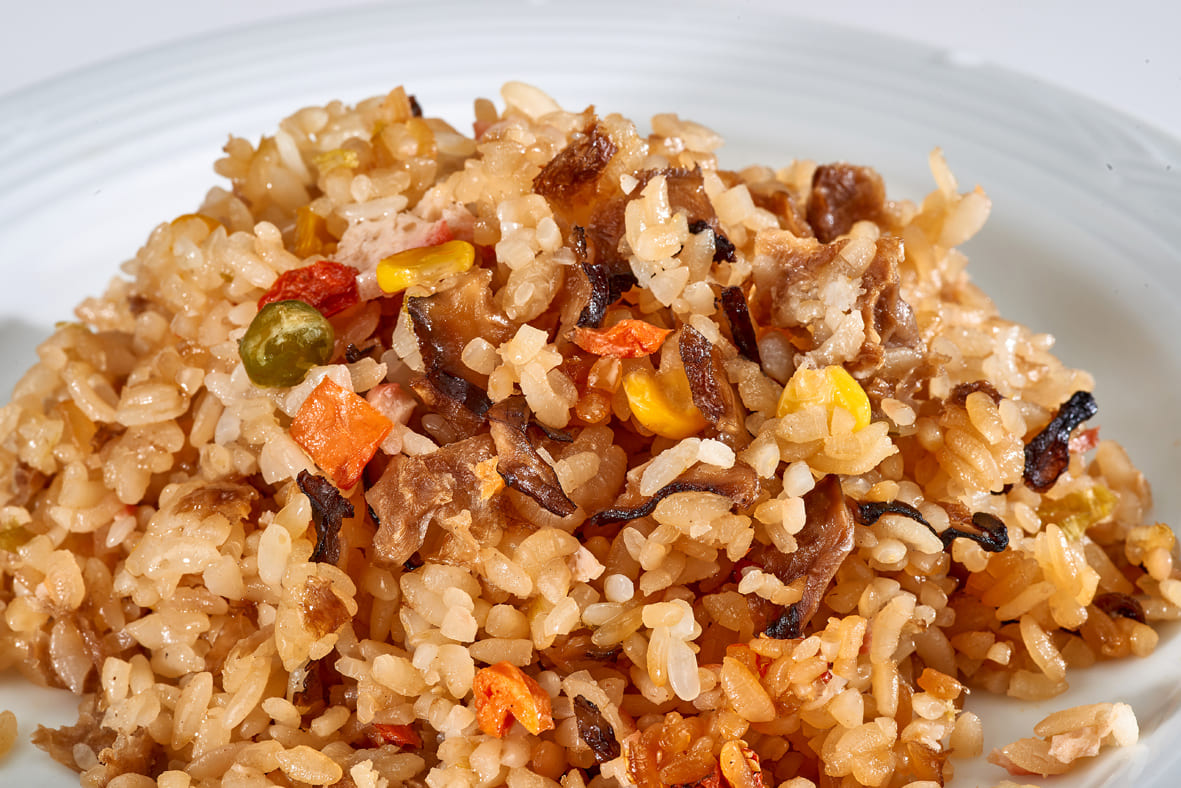 Vegetable Fried Rice  菜根香炒飯